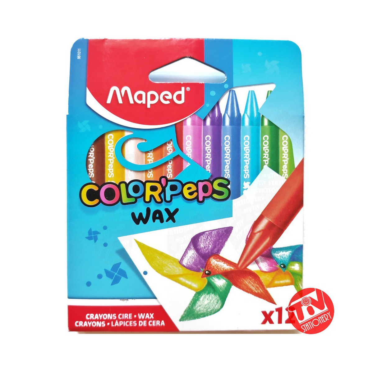 Maped Color Peps Wax Voštane Boje 12/1