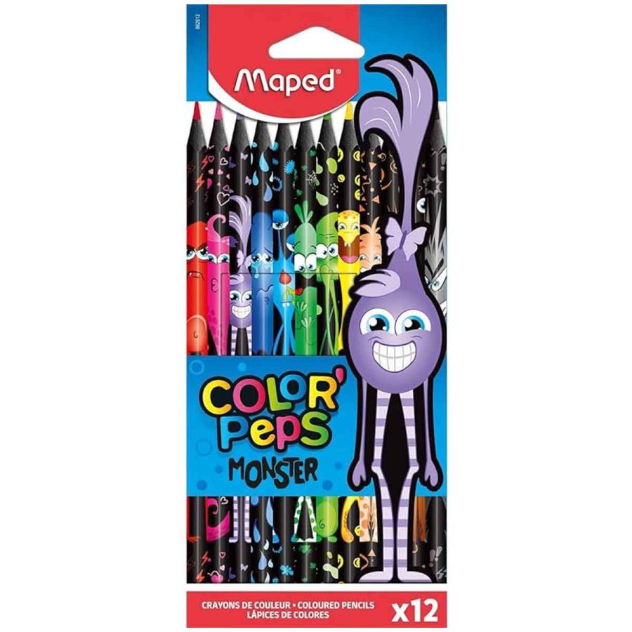 Maped Color Peps Monster Drvene Bojice 12kom