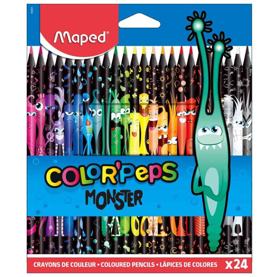 Maped Color Peps Monster Drvene Bojice 24kom