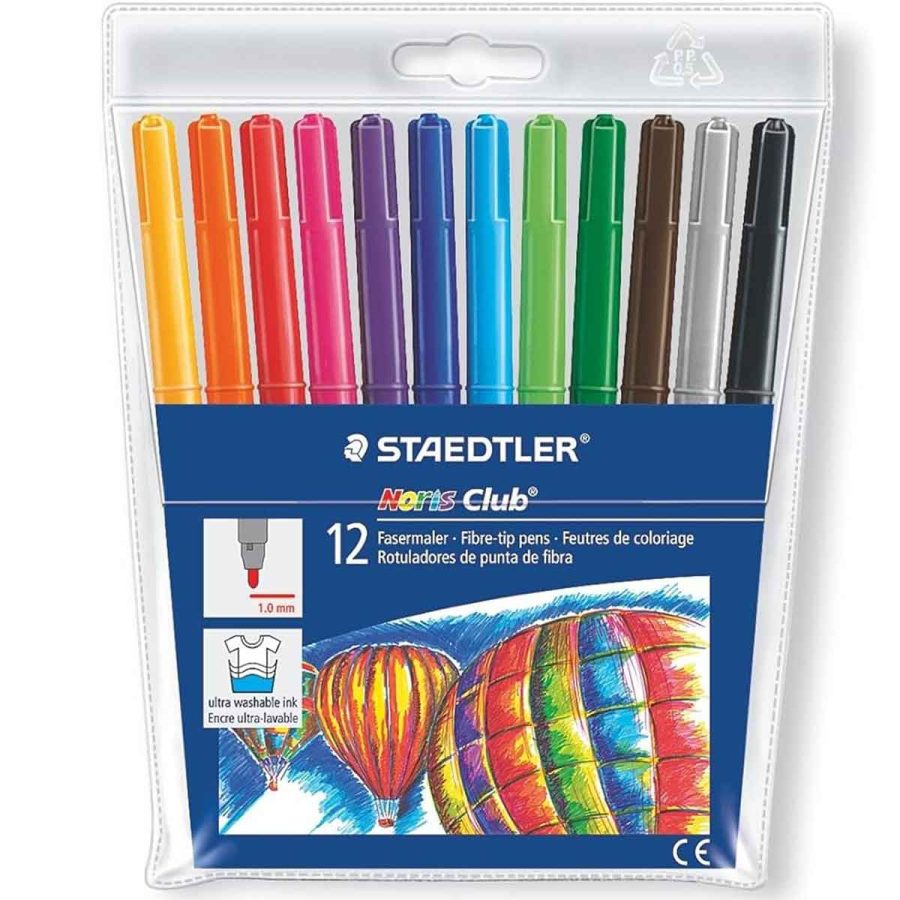 Staedtler Noris Club 325 Flomasteri 12/1