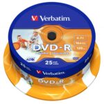 DVD Printable Verbatim 25/1