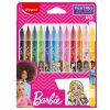 Maped Barbie Flomasteri 12/1