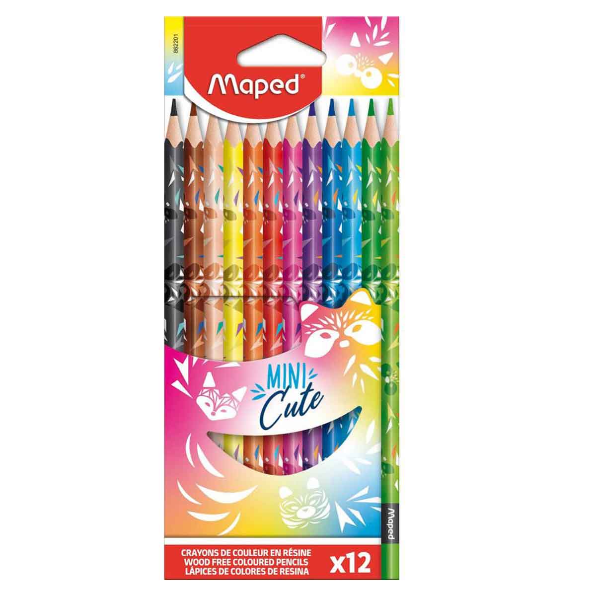 Maped Mini Cute Drvene Bojice 12/1