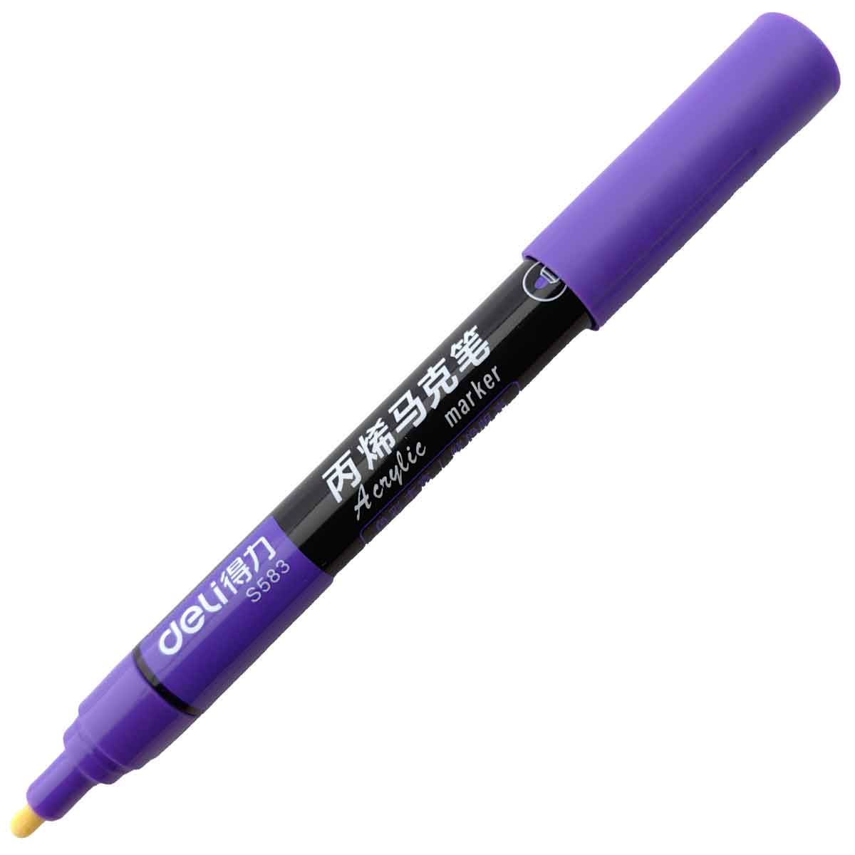 Akrilni Marker Deli Ljubičasti