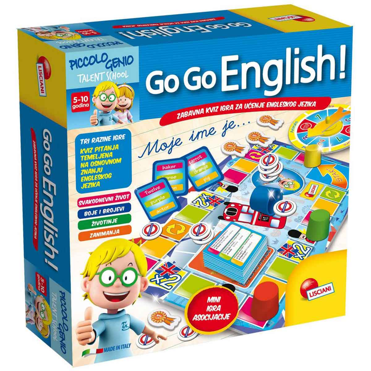 Edukativna Igra Go go English