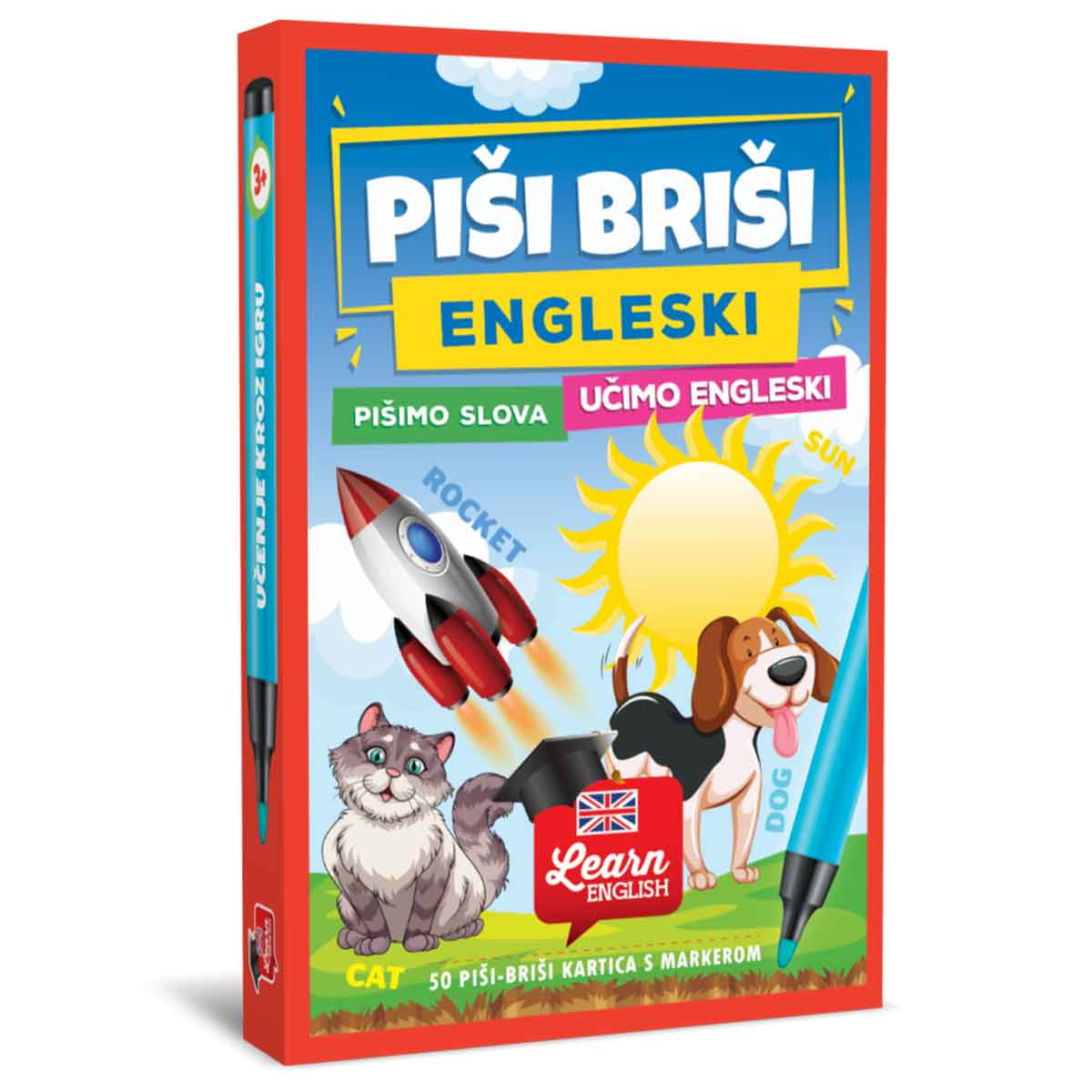 Karte Piši-Briši Engleski