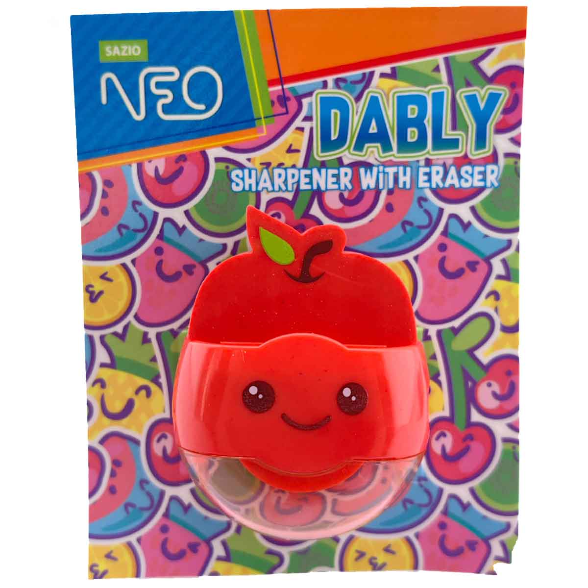 Šiljalo + Gumica Dably Jabuka