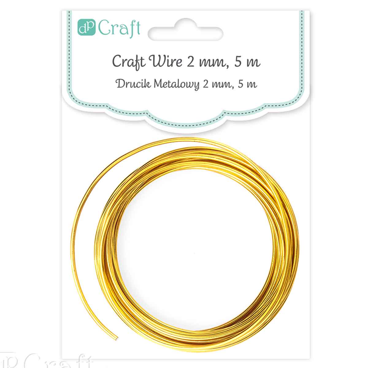 Craft Žica 2mm x 5m Zlatna CEDR-007