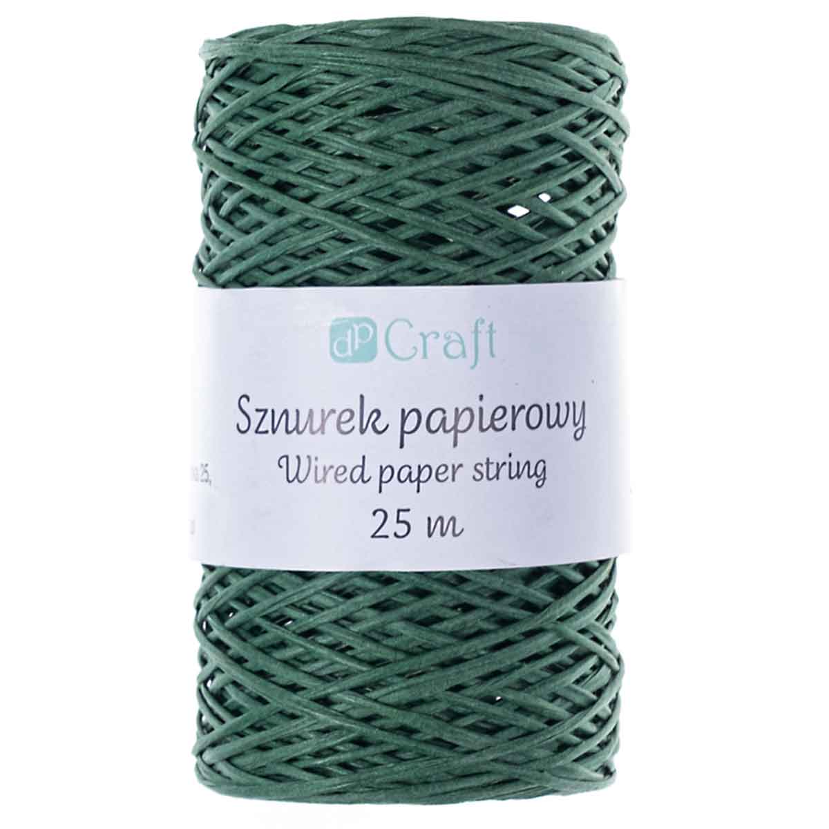 Papirno Uže Zeleno 25m DPSZ-016