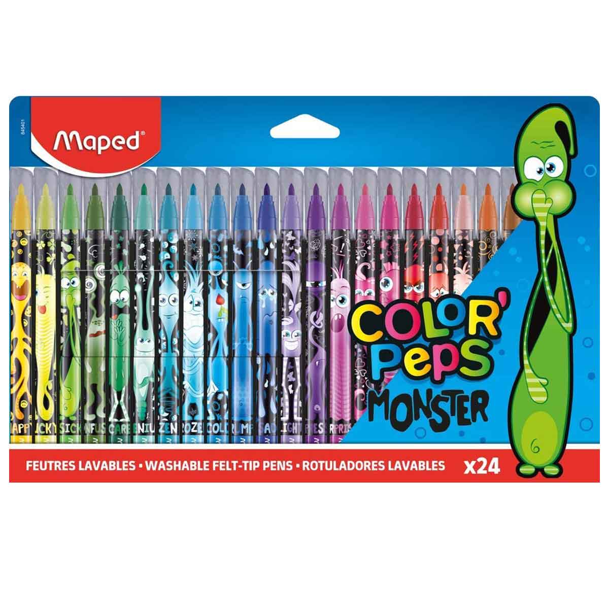 Flomasteri Maped Monster 24/1