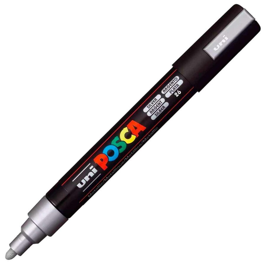 Posca Marker 5M Srebreni 26