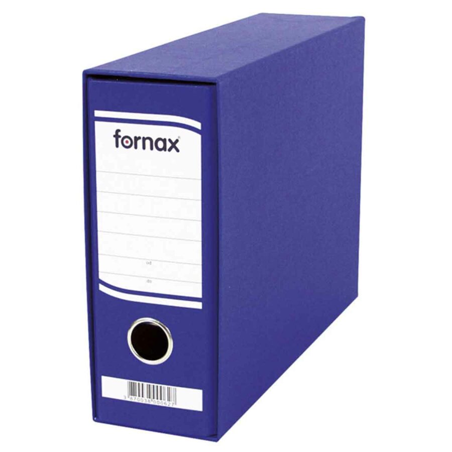 Fornax Office registrator A5 široki Plavi