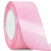Traka Saten 4cm Baby Roza
