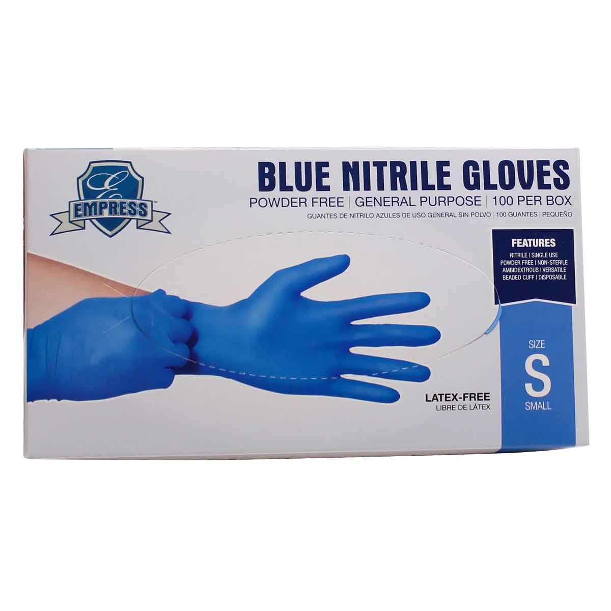 Nitrilne Rukavice 100/1 Plave XL